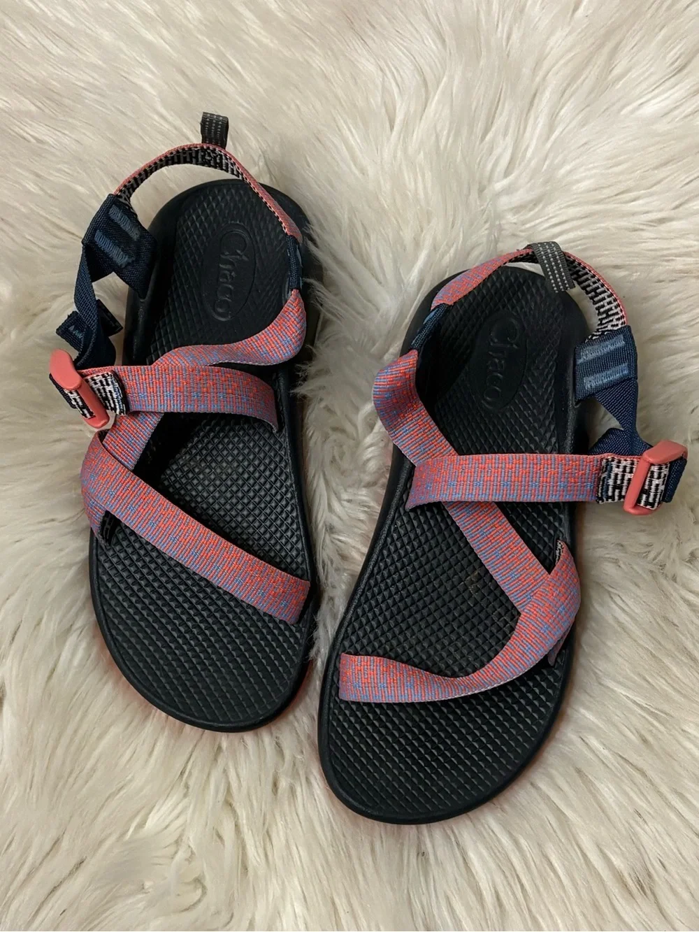 CHACO Z/1 ECOTREAD KIDS sz 6 big kids or 8 wmns penny coral